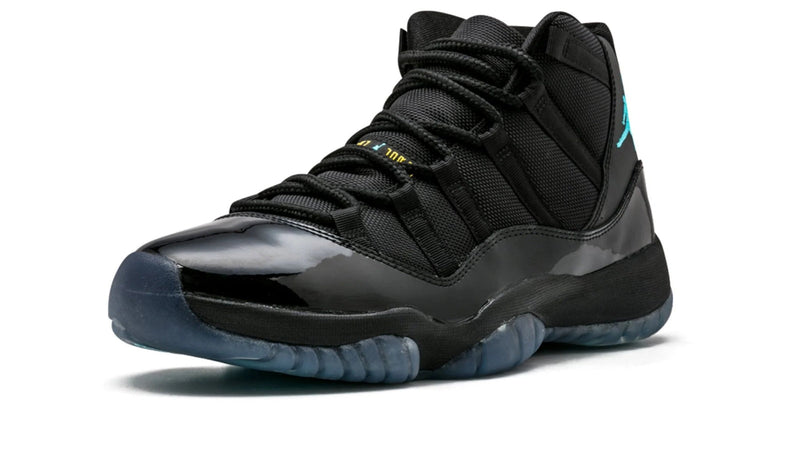Air Jordan 11 Retro 'Gamma Blue' – Iconic Holiday AJ11 in Black, Gamma Blue & Varsity Maize