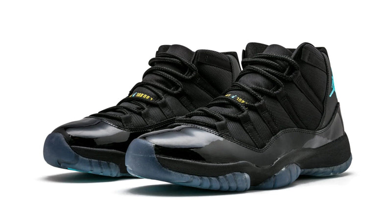 Air Jordan 11 Retro 'Gamma Blue' – Iconic Holiday AJ11 in Black, Gamma Blue & Varsity Maize