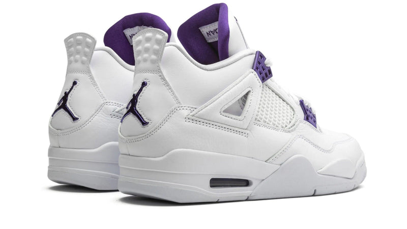 Air Jordan 4 Retro 'Metallic Pack - Purple' Men's & Women's Sneakers