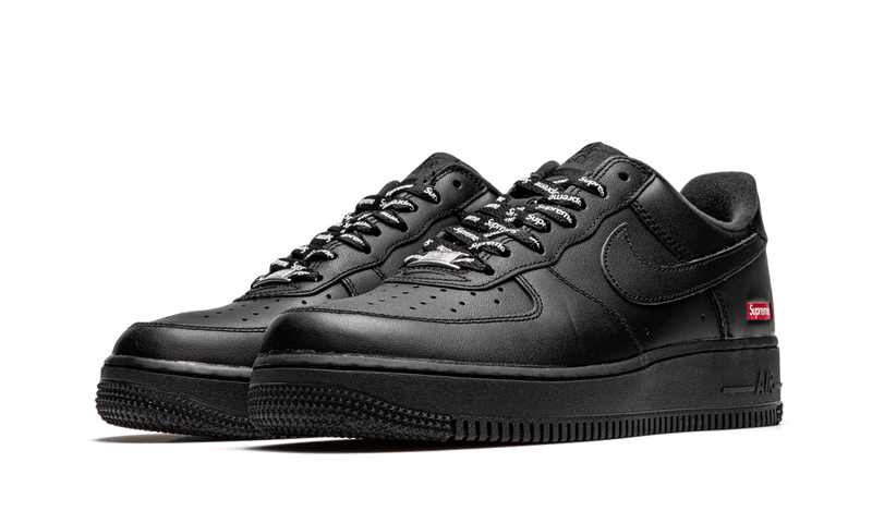 Supreme x Nike Air Force 1 Low 'Mini Box Logo - Black' (CU9225-001) Men's & Women's Sneakers