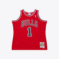 M&N NBA Chicago Bulls 2008 Derrick Rose Swingman Jersey