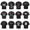 Saint Michael Vintage Washed Graphic Print Loose Streetwear T-Shirt