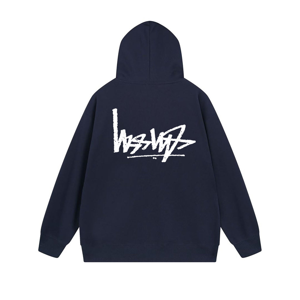 Stussy Hoodie Zip Cardigan Hooded Sweater