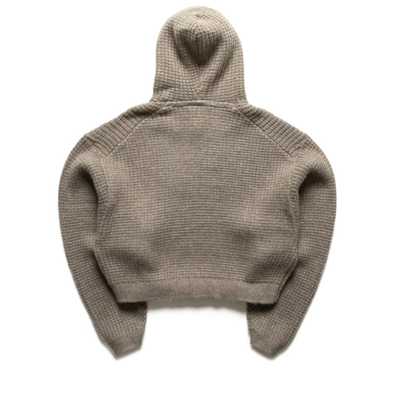 Women's Fear Of God Essentials Heavy Waffle 90's Hoodie - Homestead Heather