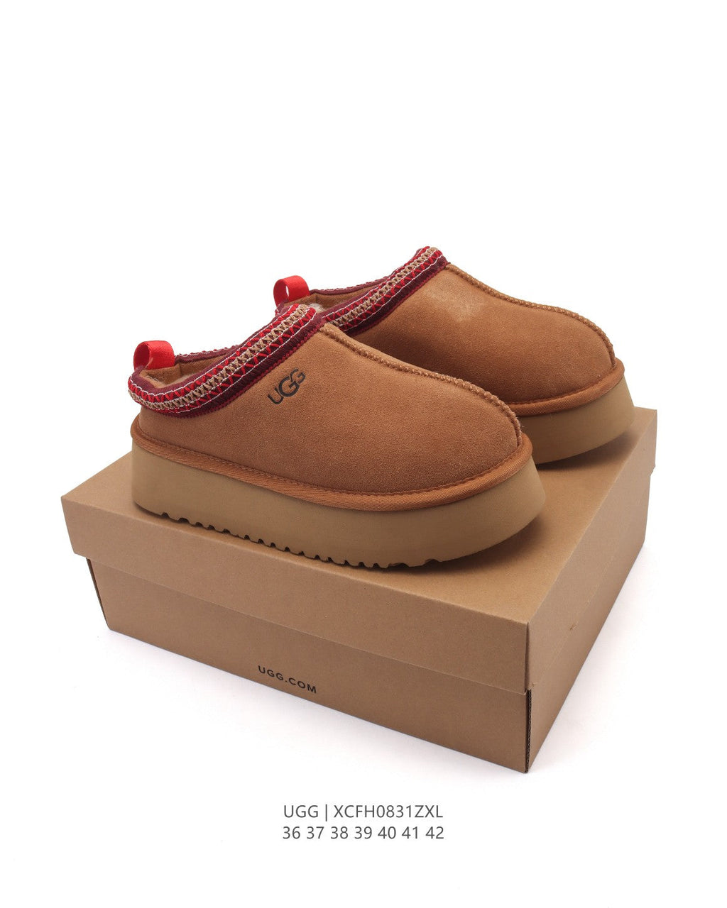 UGG Wool-Lined Winter Slippers