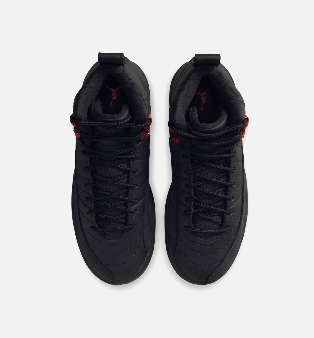 Air Jordan 12 Retro Bloodline | Grade School Lifestyle Shoe | Black/University Red