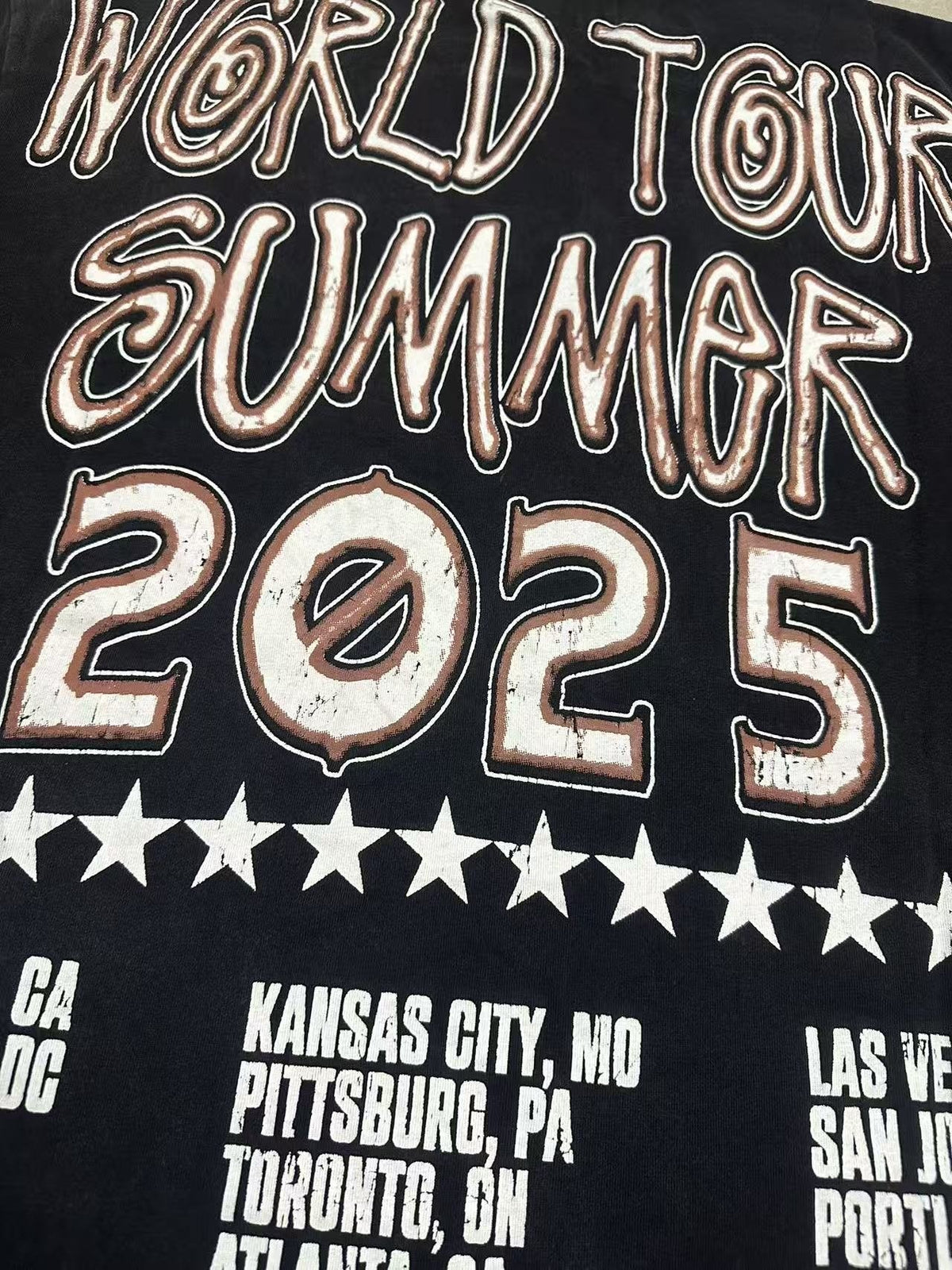 Godspeed World Tour Summer 2025 Graphic T-Shirt
