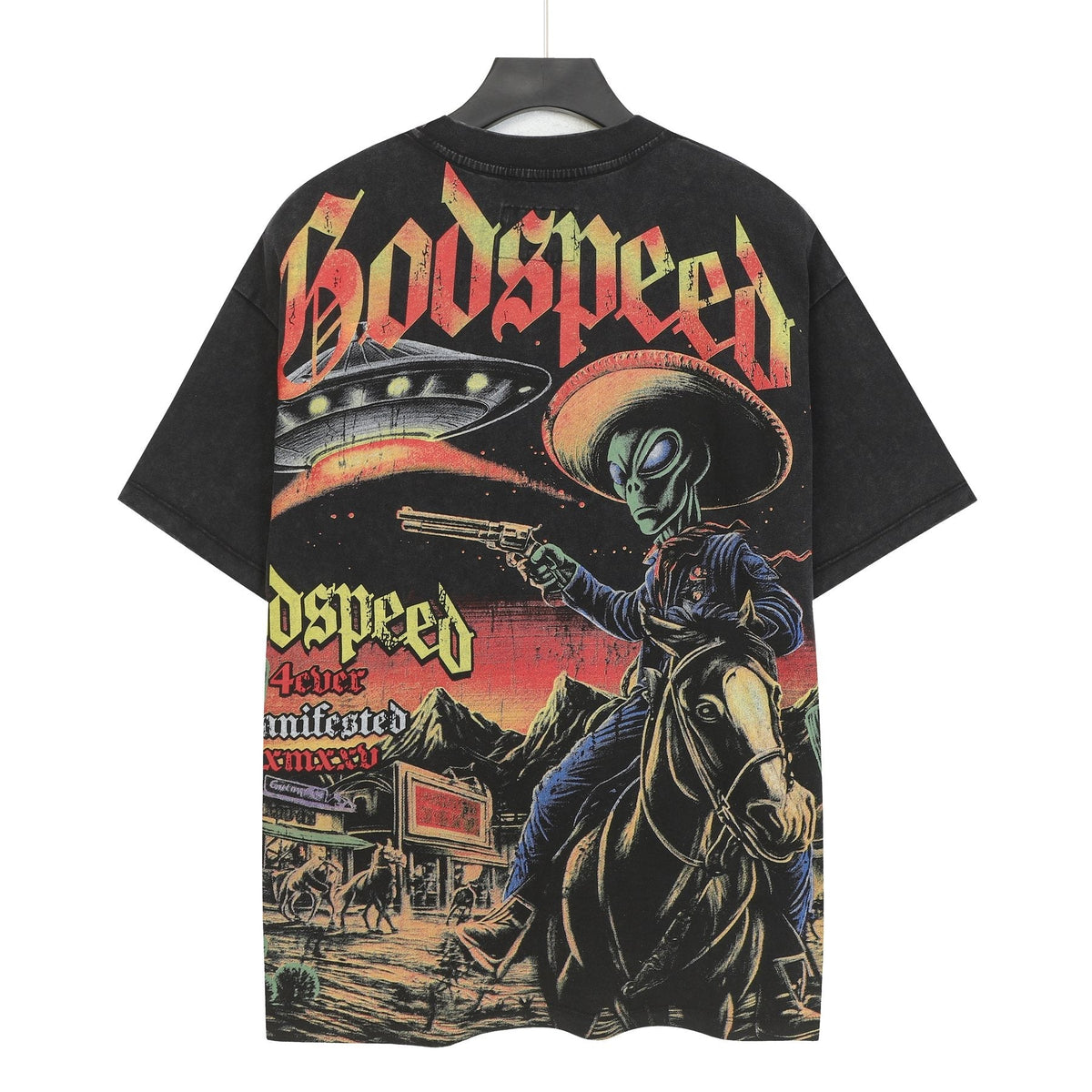 Godspeed Alien Cowboy Graphic T-Shirt