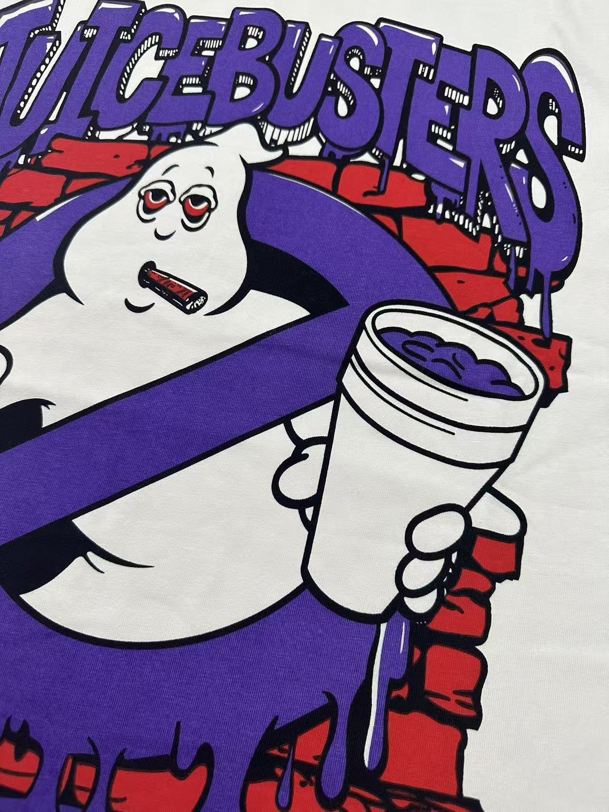 THAT'S A AWFUL LOT OF COUGH SYRUP Front & Back Graphic Short-Sleeve T-Shirt