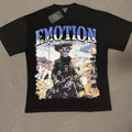 MIXED EMOTION Motorcycle Graphic T-Shirt