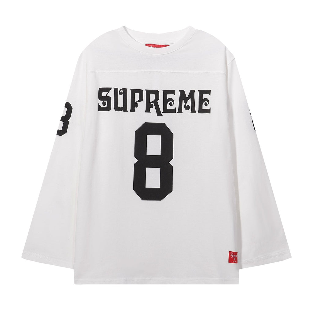 Supreme AFFILI8ED 8 Graphic Long-Sleeve T-Shirt
