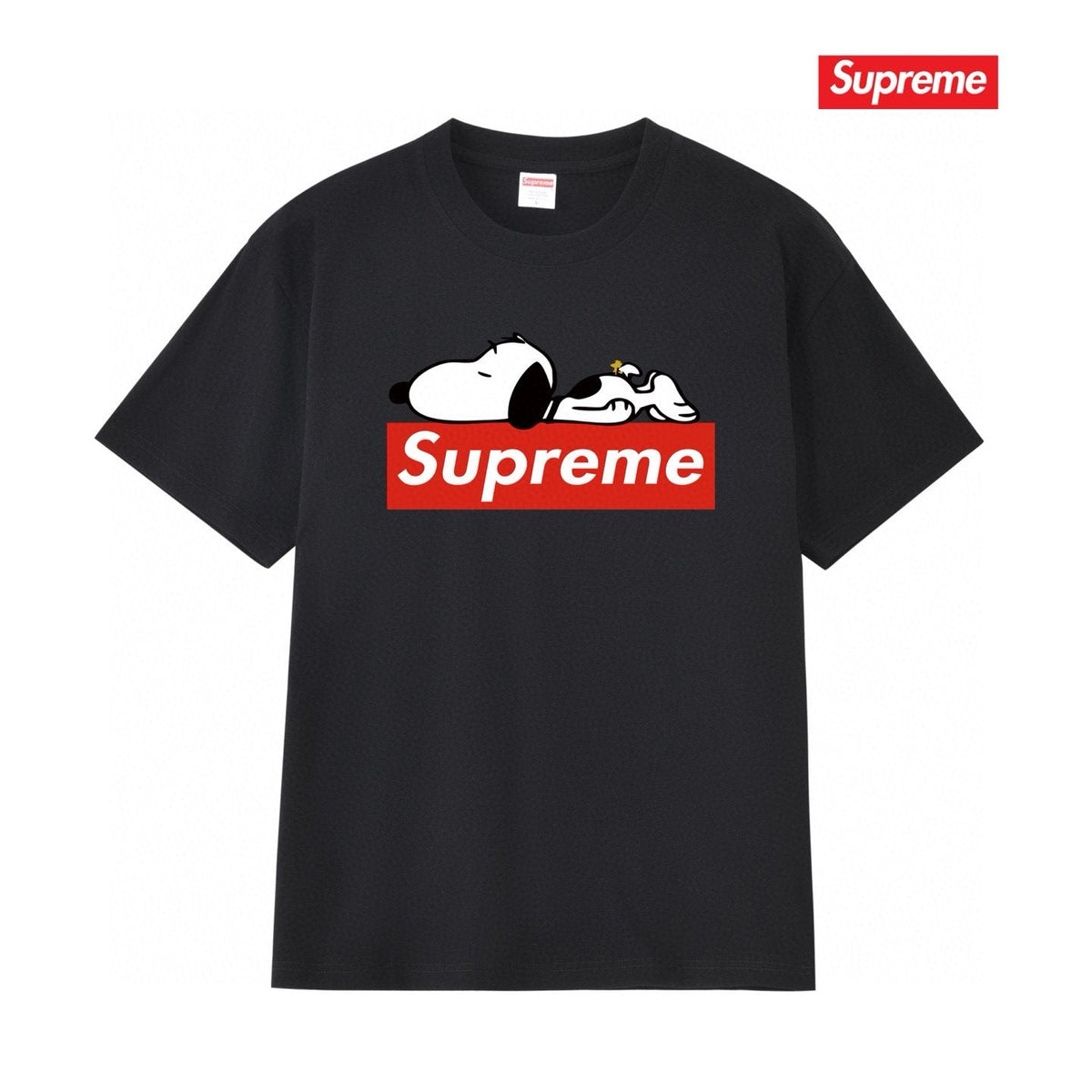 Supreme Snoopy Graphic Short-Sleeve T-Shirt