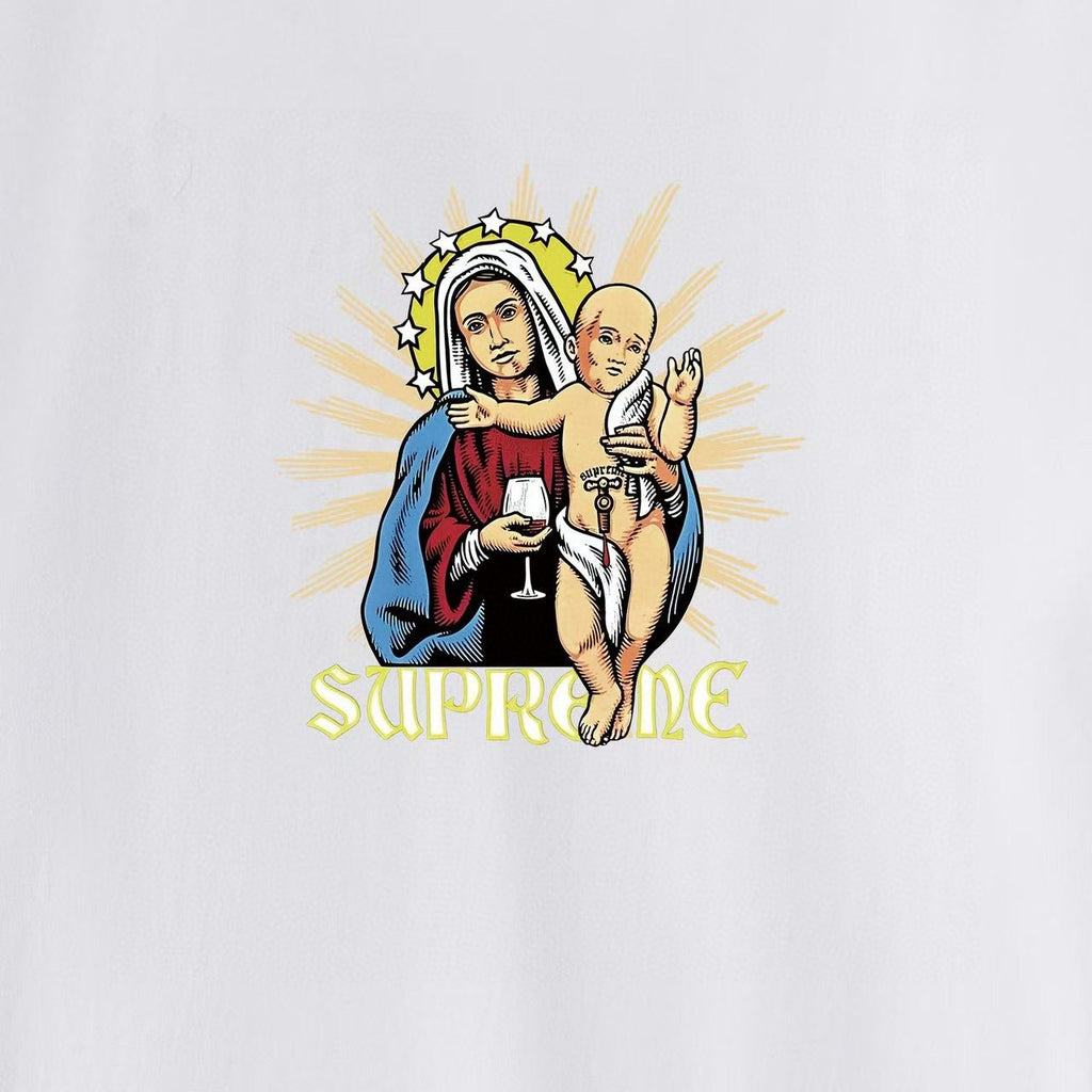 Supreme Religious Graphic Short-Sleeve T-Shirt