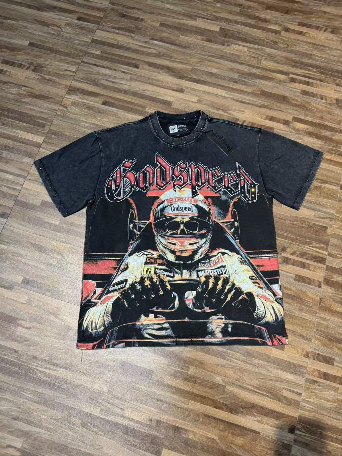 Godspeed 69 Raceway Short-Sleeve Graphic T-Shirt