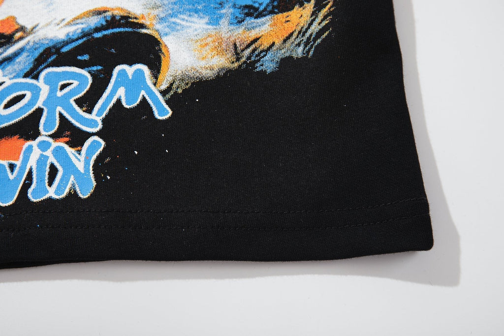 MAJESTIK Football Graphic Short-Sleeve T-Shirt