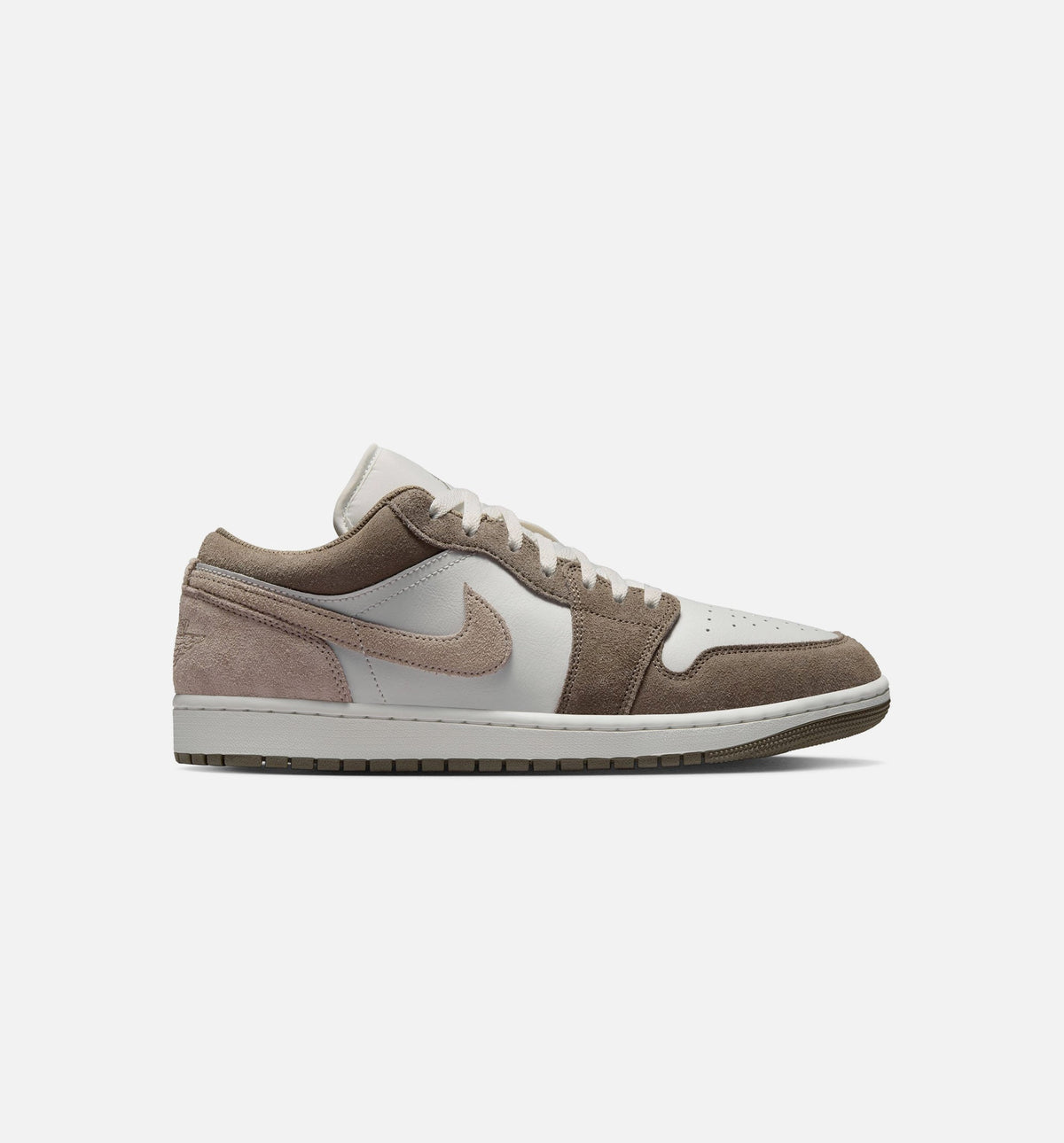 Air Jordan 1 Low Men's Sneakers | Olive Grey/Enigma Stone/Summit White