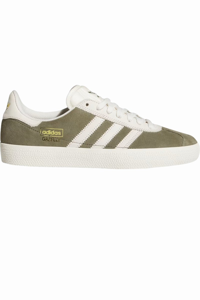 ADIDAS SKATEBOARDING GAZELLE ADV Olive / White