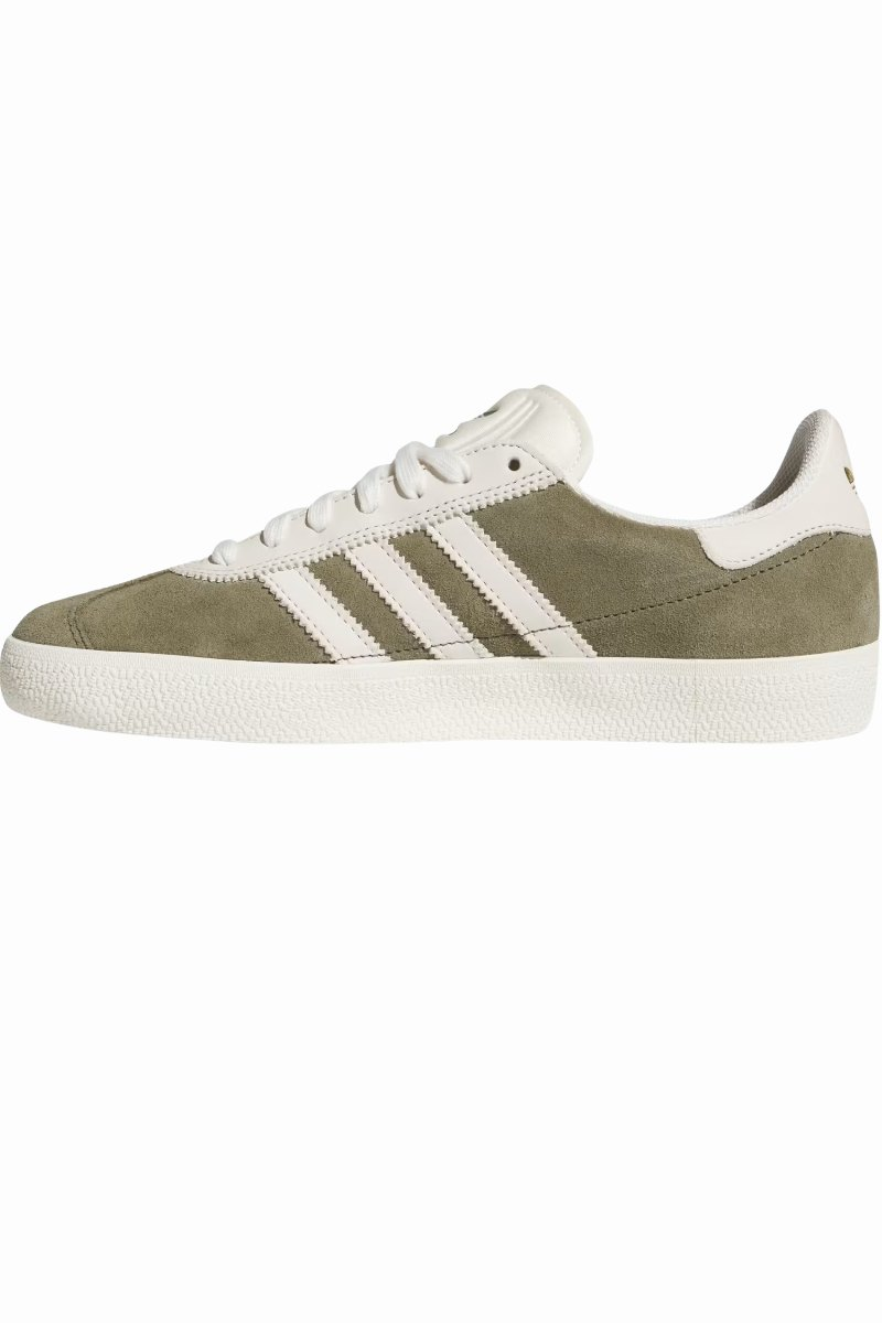 ADIDAS SKATEBOARDING GAZELLE ADV Olive / White