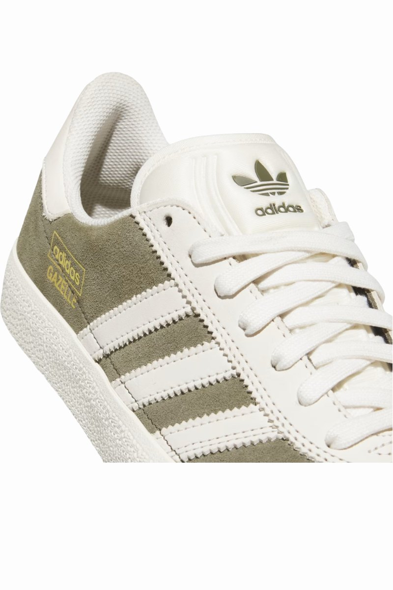 ADIDAS SKATEBOARDING GAZELLE ADV Olive / White