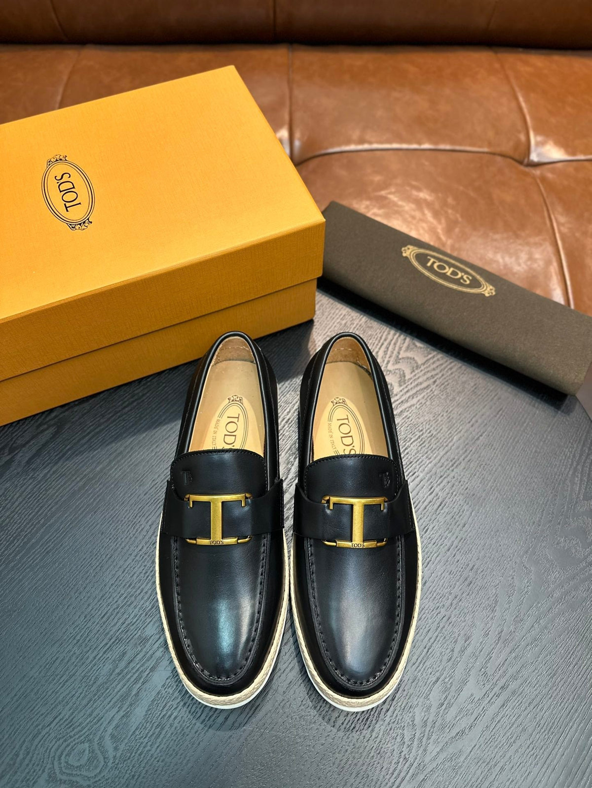 Tod's Gommino Calfskin Loafers