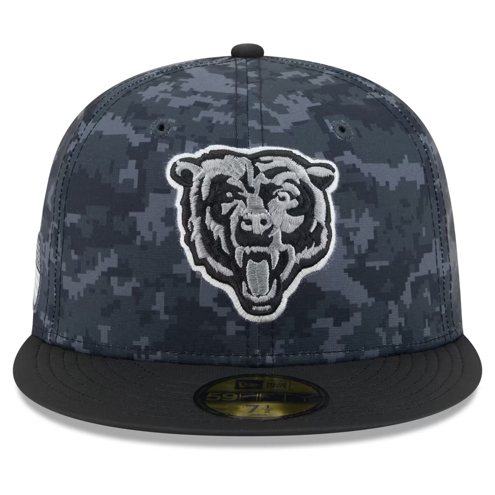 New Era 5950 Chicago Bears NFL 2026 Salute To Service Fitted Hat