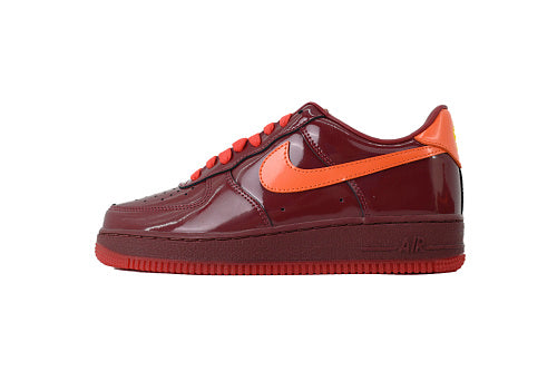 Nike Air Force 1 Low Patent Leather Dark Team Red  IO4489-601