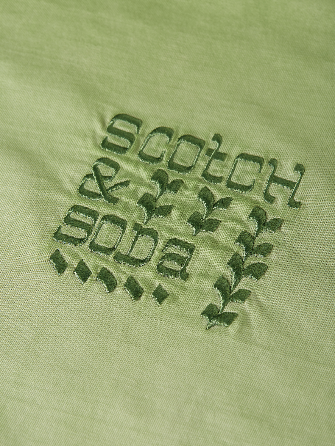 S&S Embroidered Artwork Relaxed-Fit Garment-Dyed Tee