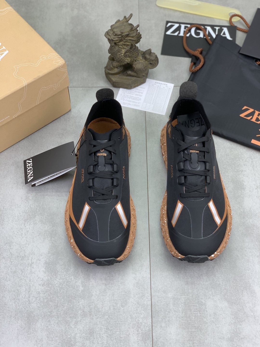 Zegna 001 Trail Running Shoes