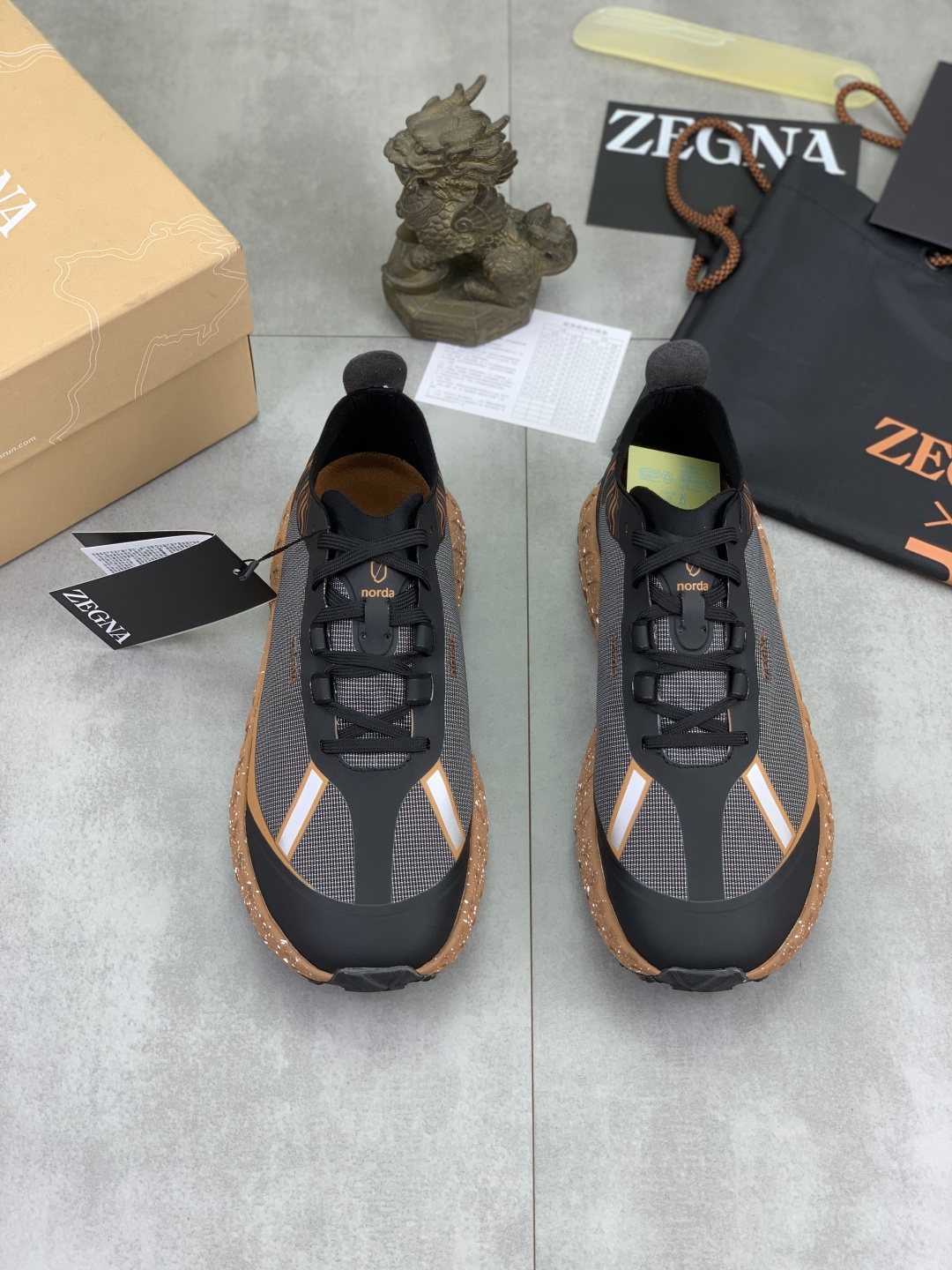 Zegna 001 Trail Running Shoes