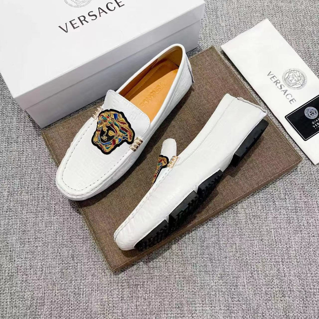 Versace Crest Loafers