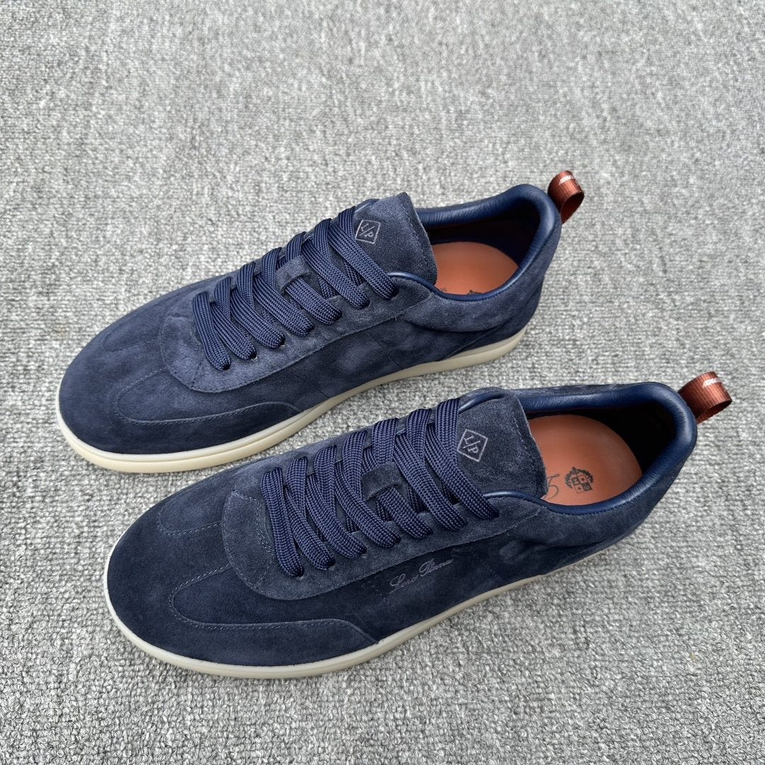 Loro Piana Men's Soho Walk Low-Top Sneakers