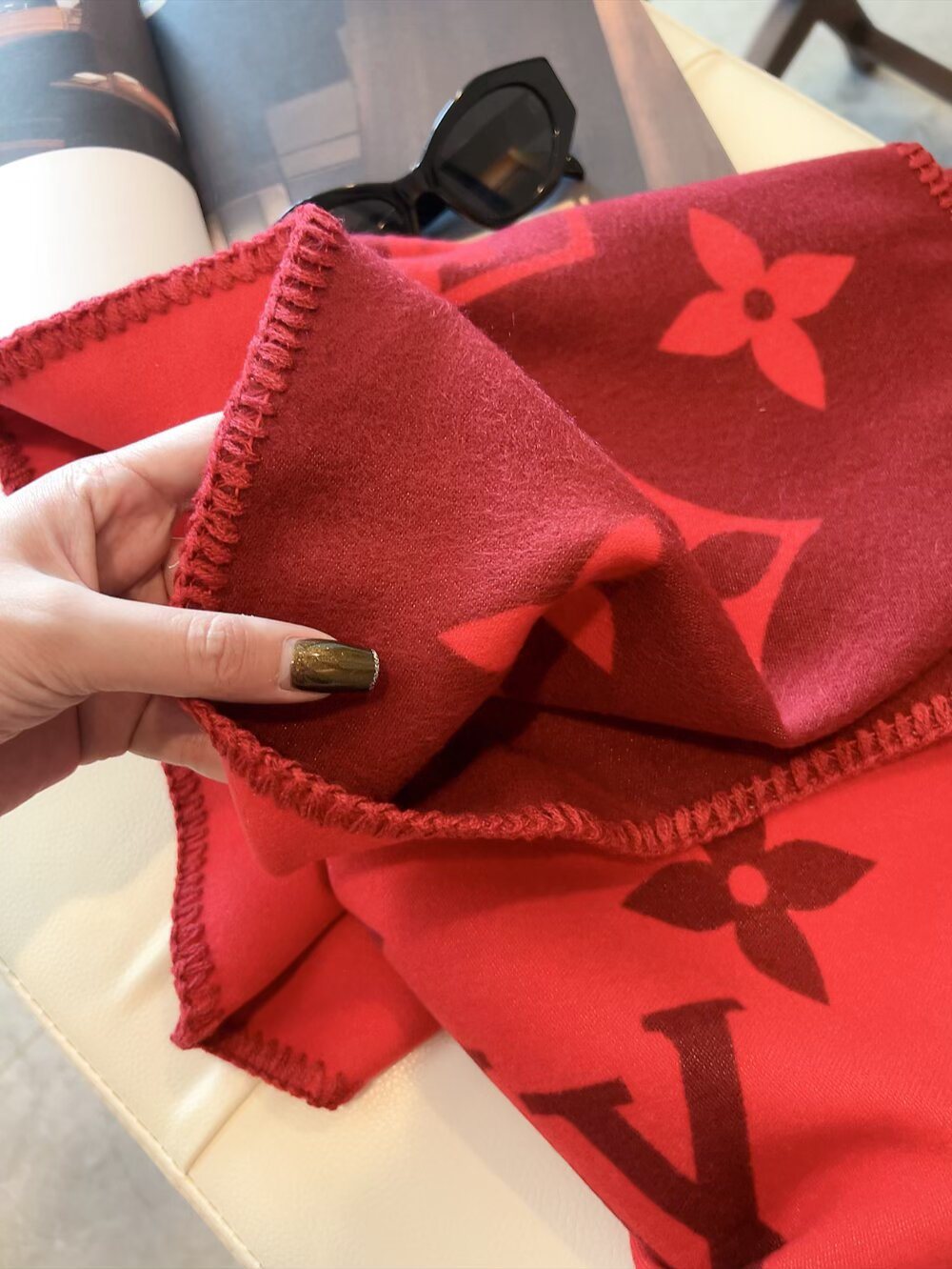 Louis Vuitton Reversible Monogram Scarf
