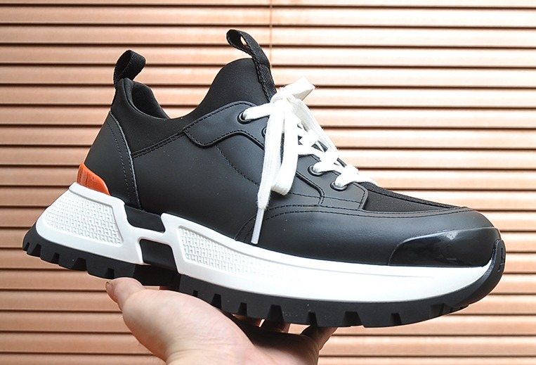 Hermès Paneled Chunky Sneakers