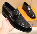 Louis Vuitton Patterned Vamp Loafers