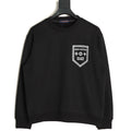 Louis Vuitton Shield Graphic Crewneck Sweatshirt - Black