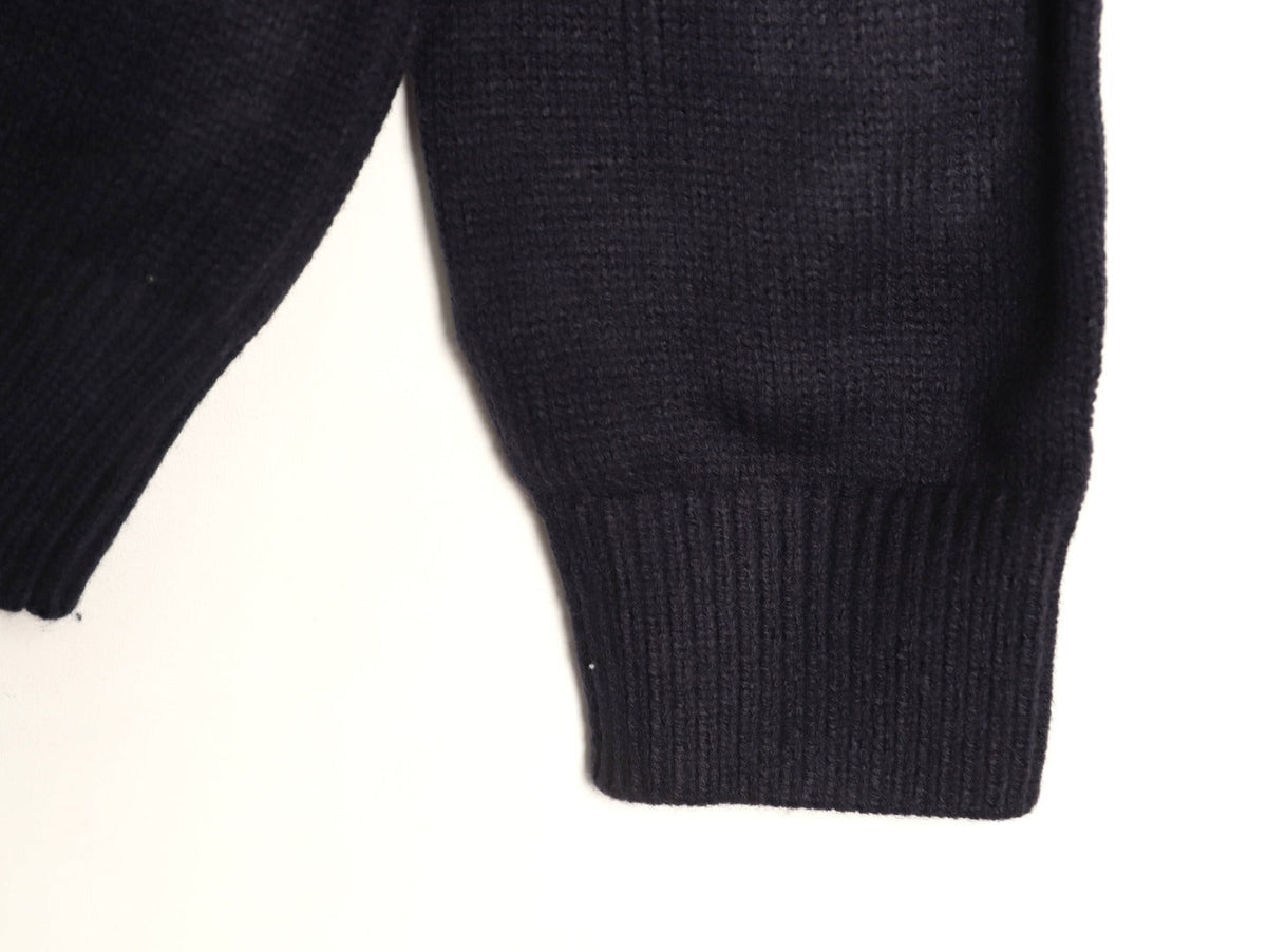 Stone Island Button-Front Knit Cardigan - Black